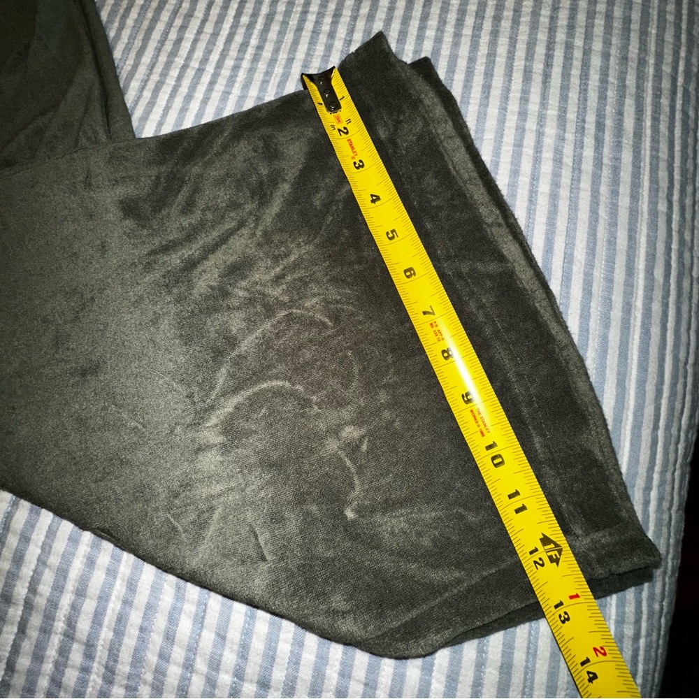 NIKE WOMEN'S SPORTSWEAR HIGH-WAISTED WIDE-LEG TERRY PANTS‎ 1X OLIVE GREEN - Picture 4 of 11